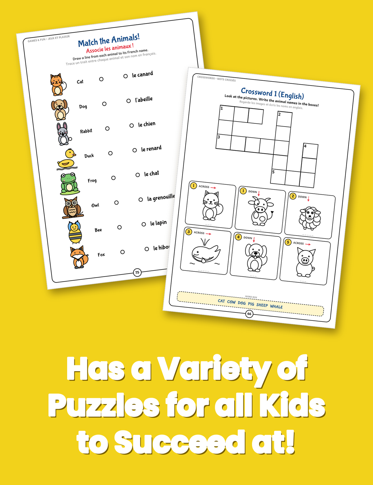 Animal Fun Activity eBook A4