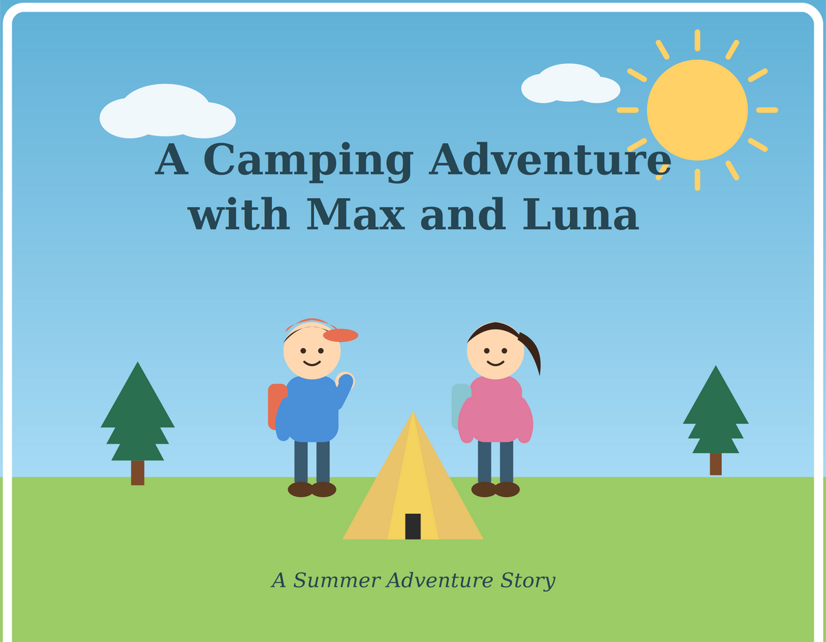 A Camping Adventure with Max and Luna