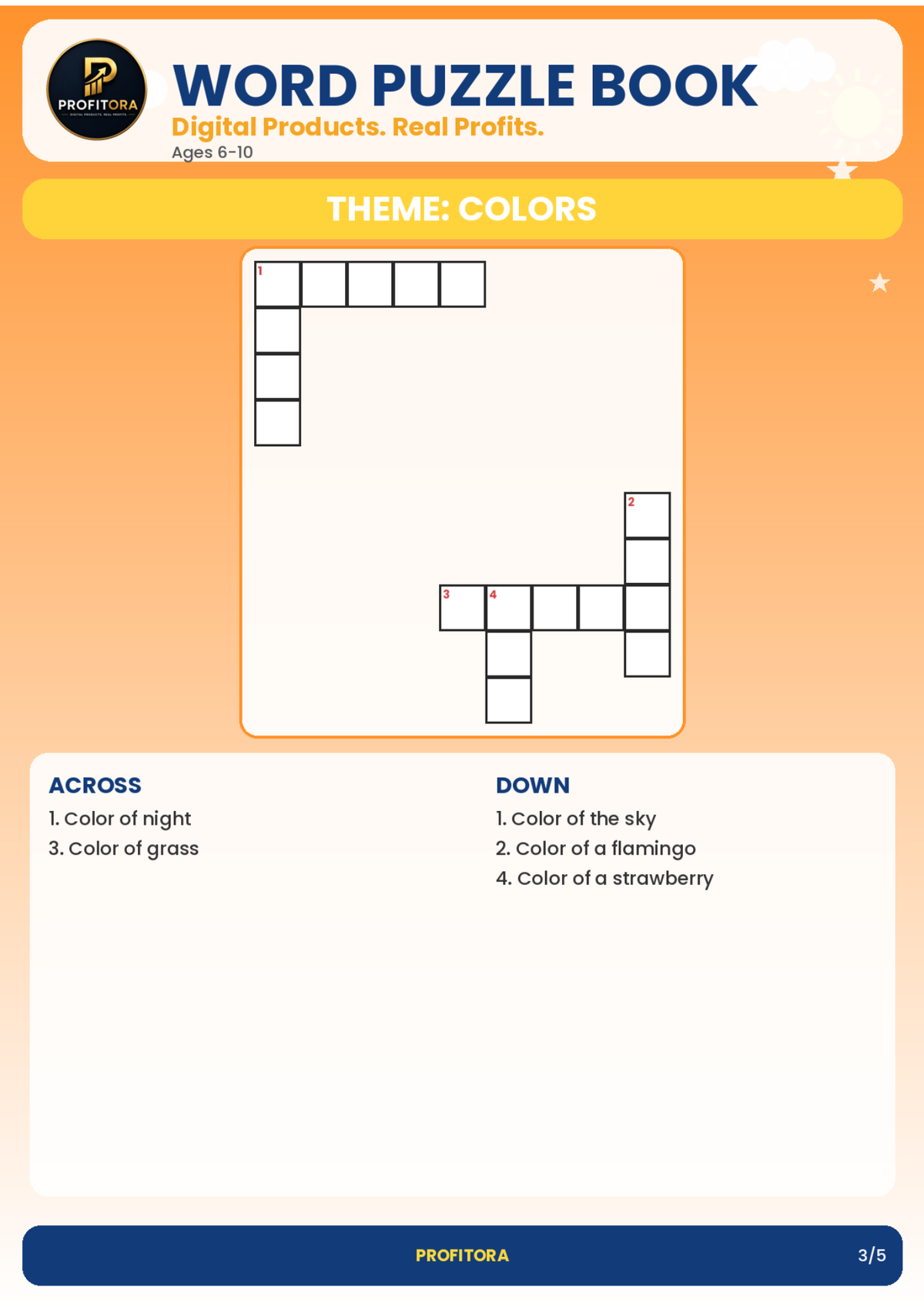 Animal Coloring & Learning Book for Kids | English & French | Ages 3–7 | Printable PDF