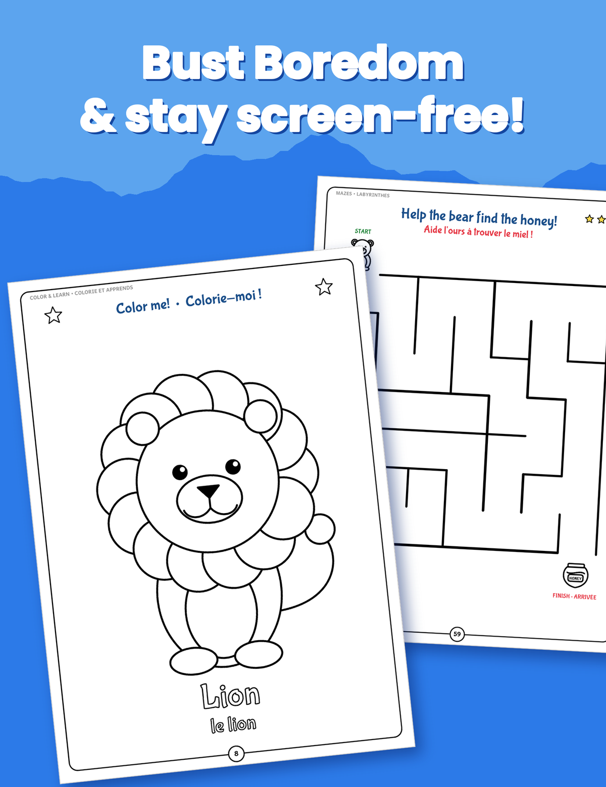 Animal Fun Activity eBook A4