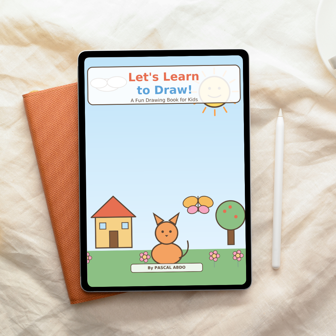 Lets_Learn_to_Draw_Kids_Book_20pages